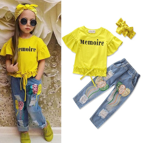 Ripped Jeans Girls Suit Women - Smartx6