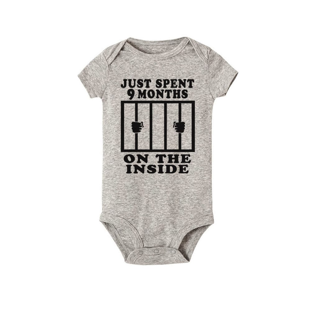 Climbing Clothes Creative Baby Romper Jumpsuit With Short Sleeves - Smartx6